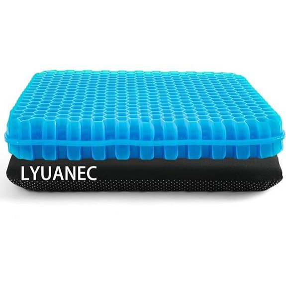 Gel Seat Cushion for Long Sitting (Extra Thick & Soft)