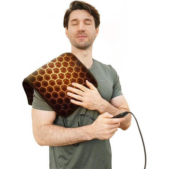 UTK Fast Heating Pad for Back & Cramps
