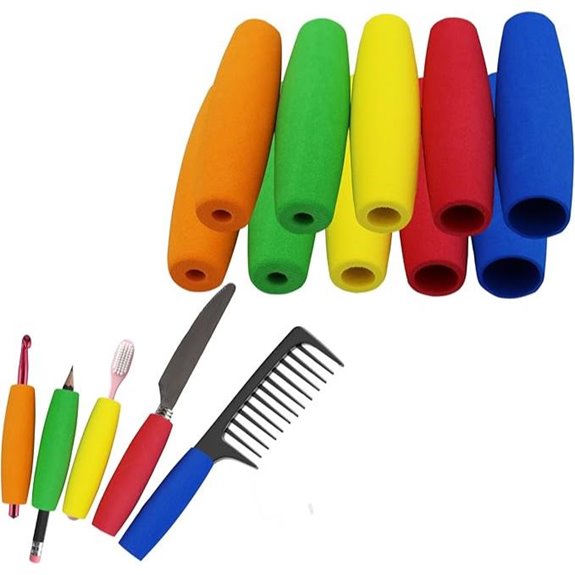 Foam Grip Tubing for Utensils (10-Pack) - Disabled & Elderly Aid