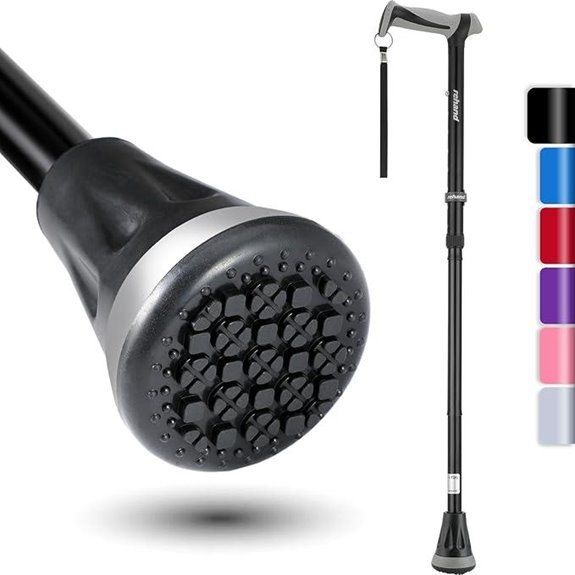 REHAND Foldable Adjustable Walking Cane for Men & Women