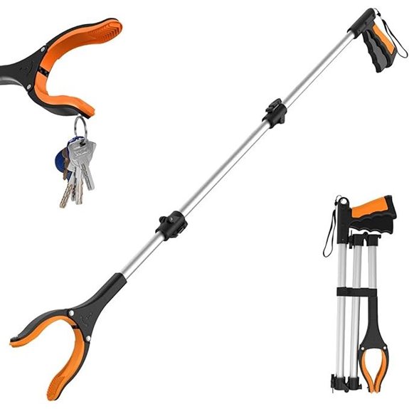 43 Foldable Grabber Tool with Rotating Jaw