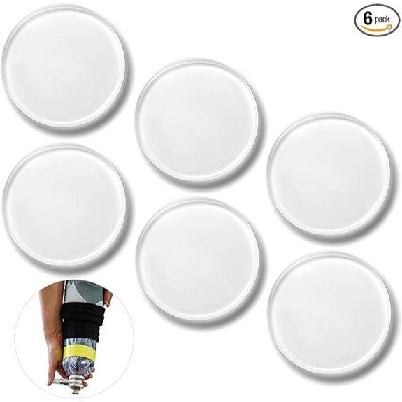 Geiserailie Prosthetic Leg Pads (6 Pcs)