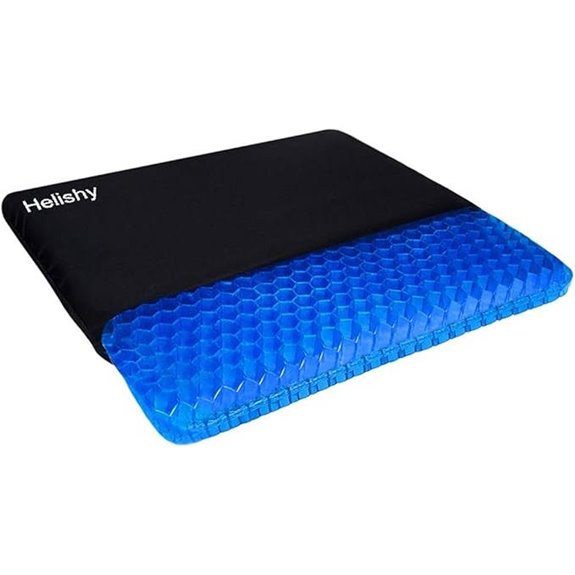 Gel Seat Cushion for Pressure Pain Relief (16x14x1.65inch)