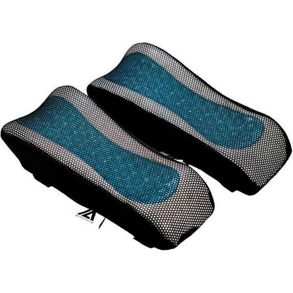 AlveyTech Gel Memory Foam Armrest Pads (Set of 2)