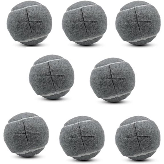 Precut Walker Tennis Balls for Furniture Legs (8-Pack Grey)