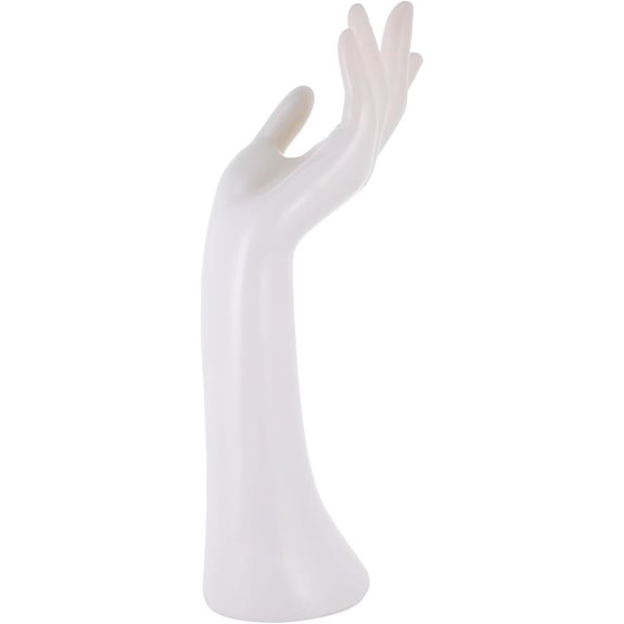 NOLITOY Hand Shape Jewelry Ring Display Stand