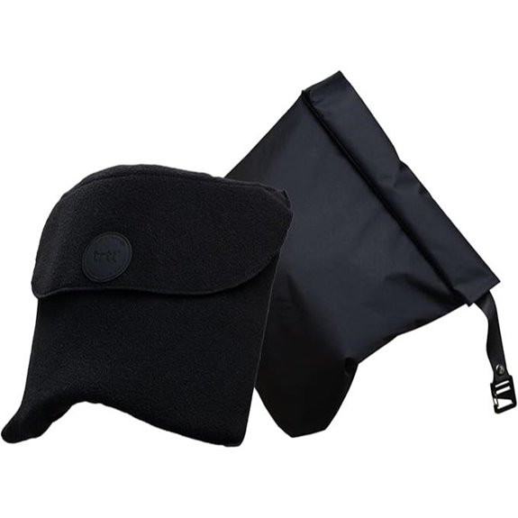 Trtl Travel Pillow 2.0 – Neck Support (Jet Black)
