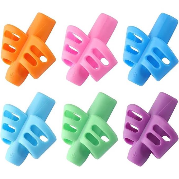 6 Pack Pencil Grips for Kids Handwriting