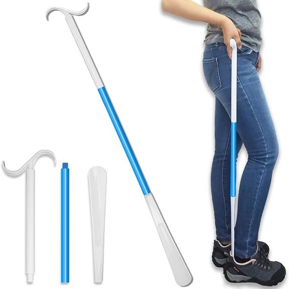 35.5 Long Handled Shoe Horn & Dressing Aid for Seniors
