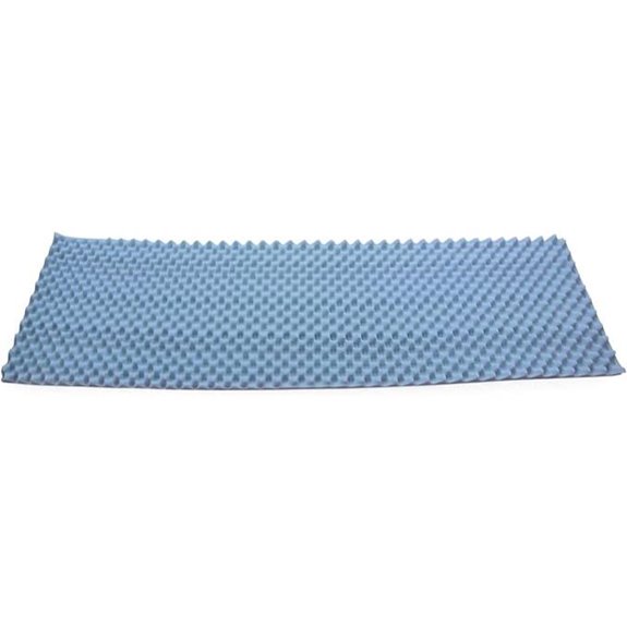 McKesson Convoluted Foam Mattress Overlay (72x20x2)