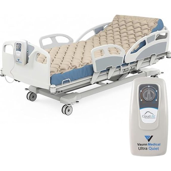 Vaunn Medical Air Pressure Mattress Topper with Pump