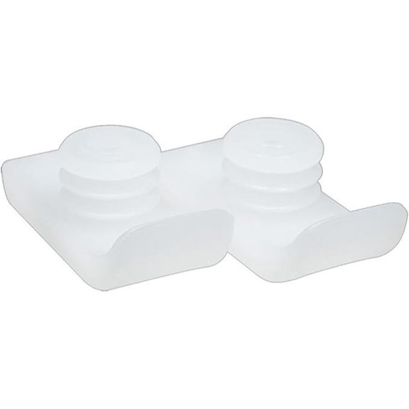 Drive Medical 10110 Walker Wheel Ski Glides White