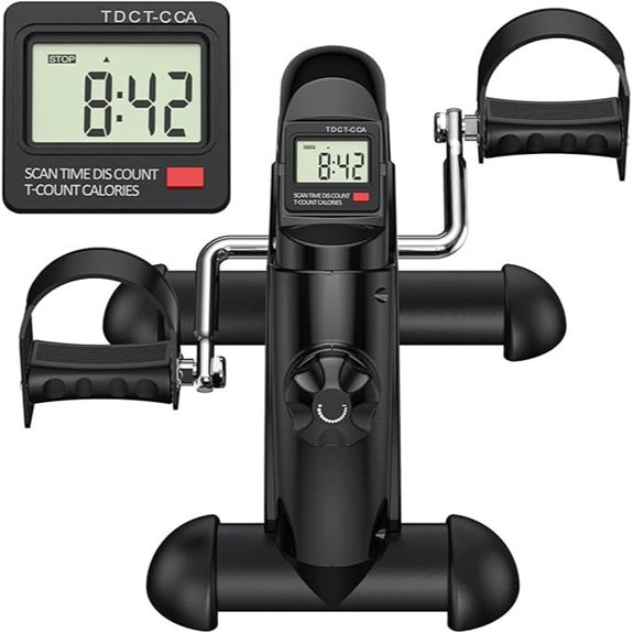 FEIERDUN Mini Exercise Bike for Home/Office Desk