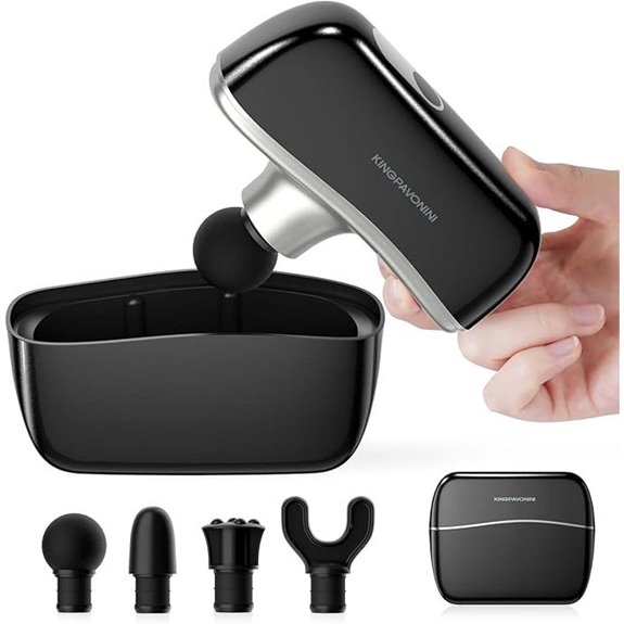 KingPavonini Mini Massage Gun with Storage Case
