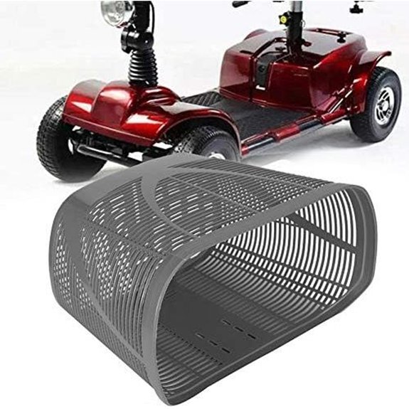 Front & Rear Wheelchair Baskets for Mobility Scooters