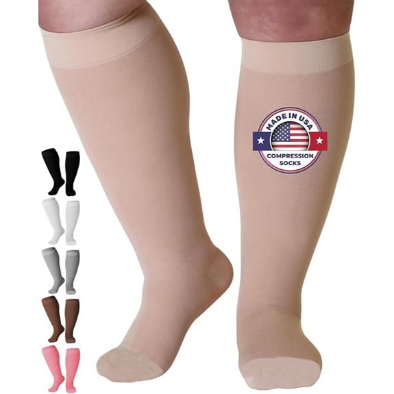 Mojo Compression Socks 20-30mmHg Knee High (AB201)