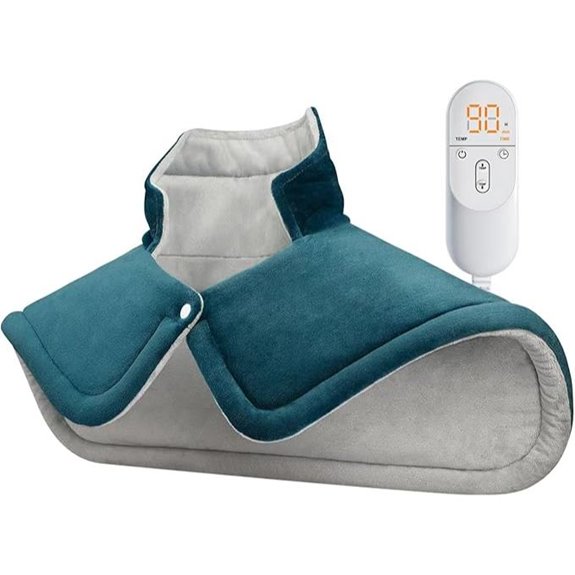 Weighted Heating Pad for Neck Shoulders & Back