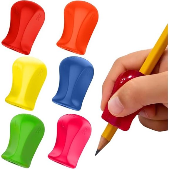 The Pencil Grip Neon Grippers 6-Pack