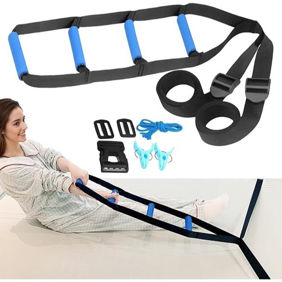 Bed Ladder Assist for Seniors with Non-Slip Handles
