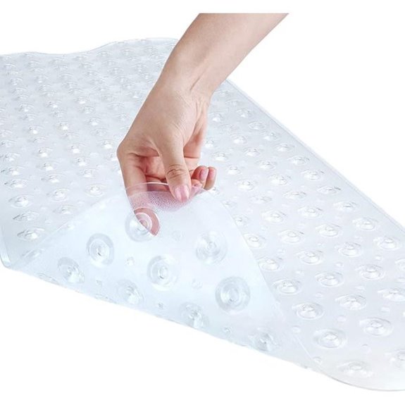 YINENN Non Slip Bath Mat with Suction Cups