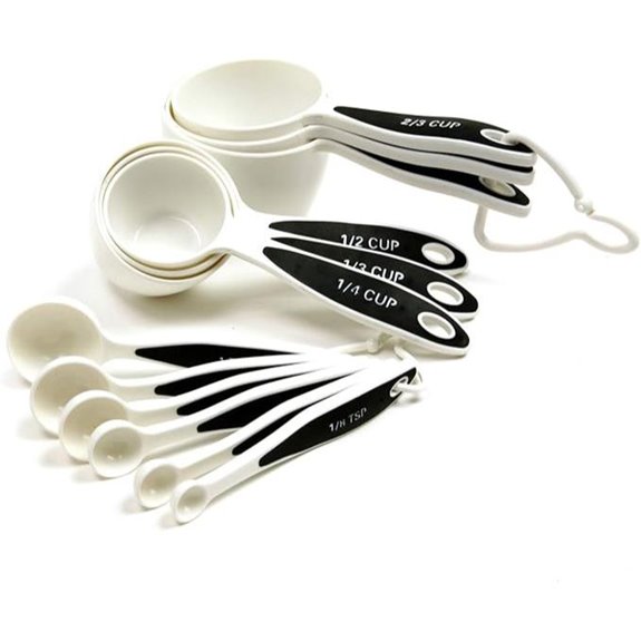 Norpro 3042 Grip-EZ Measuring Cups & Spoons Set of 12