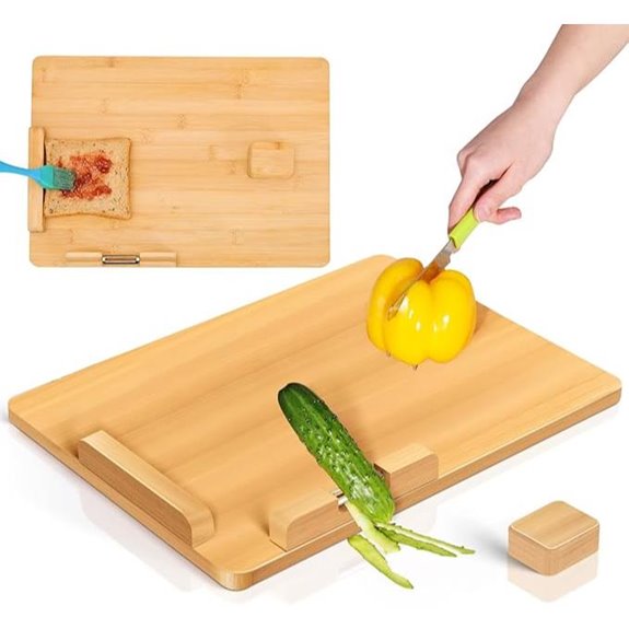 One-Handed Adaptive Cutting Board