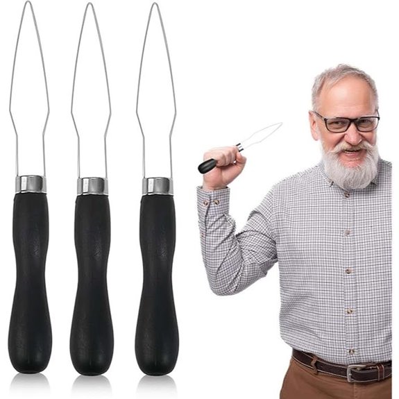 3-Pack Easy One-Handed Button Hook Dressing Aid