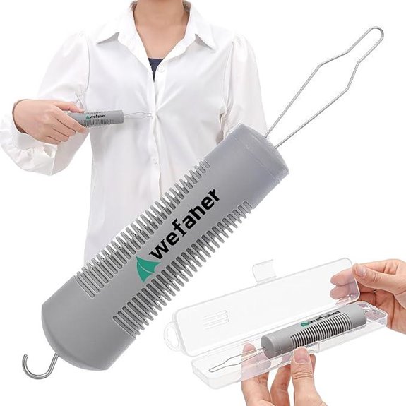 One-Handed Button and Zipper Assistant for Weak Hands