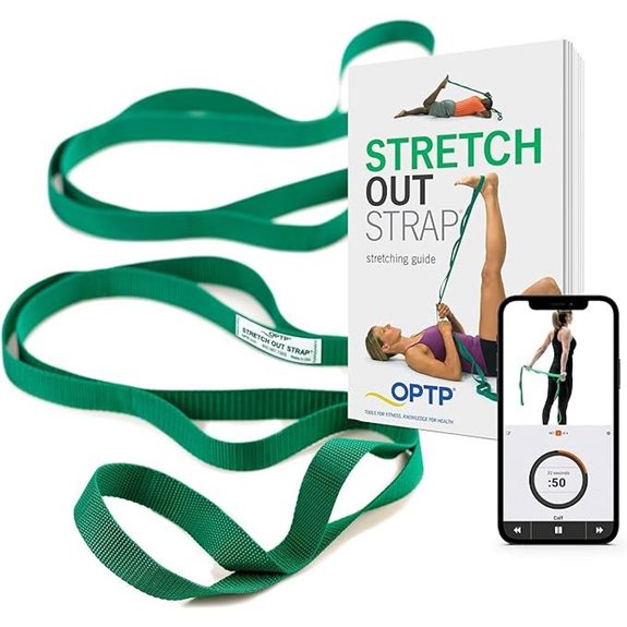 OPTP Original Stretch Out Strap with Exercise Book