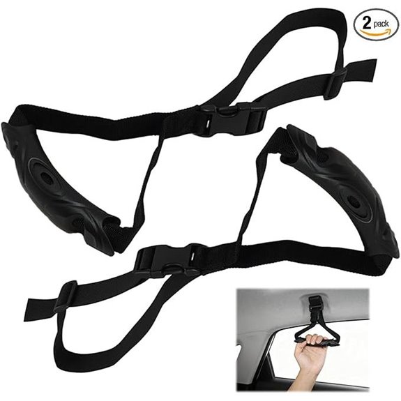 Car Handle Strap 2 Pack Portable Standing Aid for Vehicles
