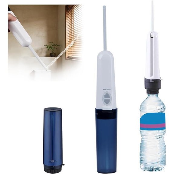 Hibbent Portable Electric Bidet for Travel (Blue)