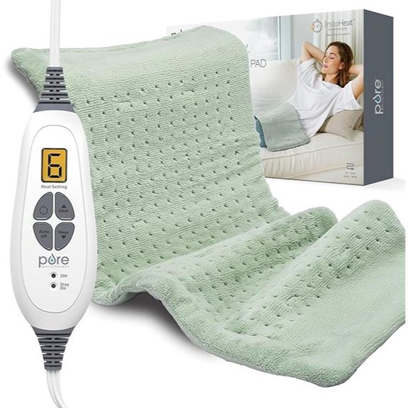 Pure Enrichment PureRelief XL Heating Pad (Zen Green)