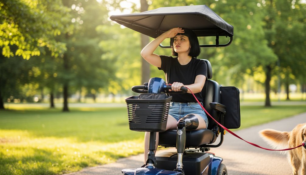 rain proof scooter canopies