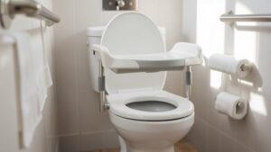 raised toilet seats for above knee amputees