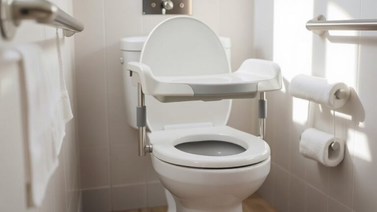 raised toilet seats for above knee amputees