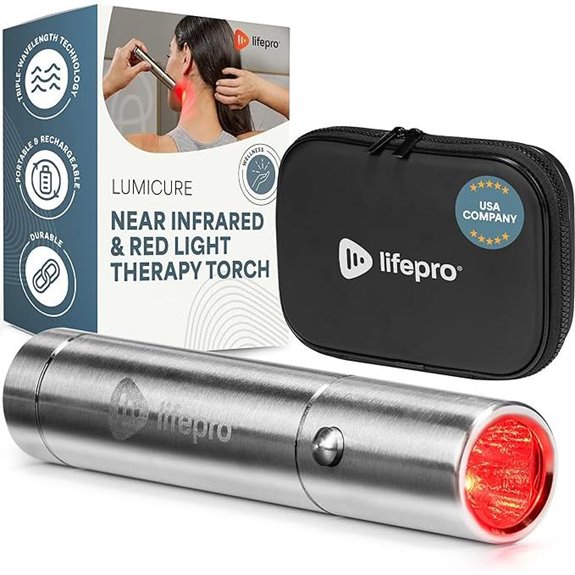 LifePro Red Light Therapy Device for Body & Face