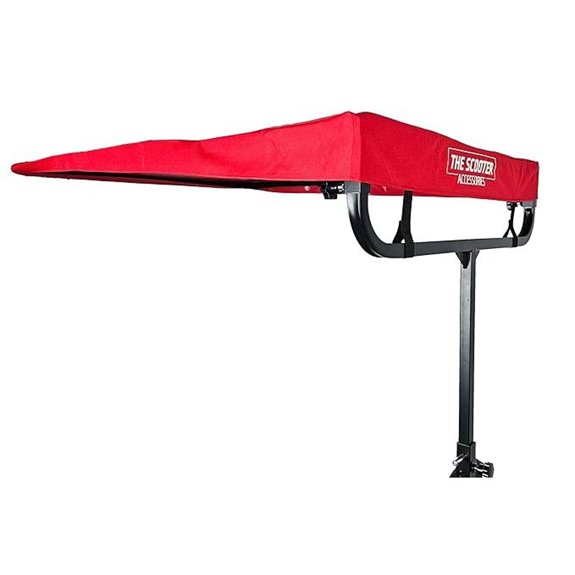 Sunshade Canopy for Mobility Scooters (Red)