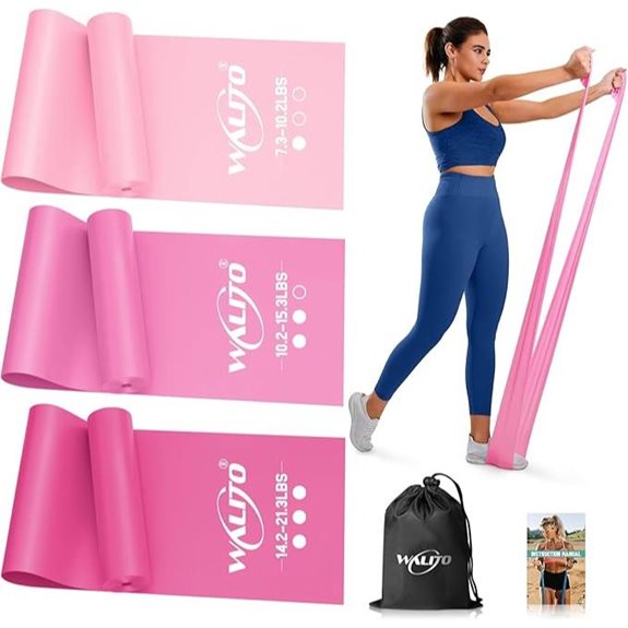 WALITO Resistance Bands for Working Out & Physical Therapy (Men and Women)