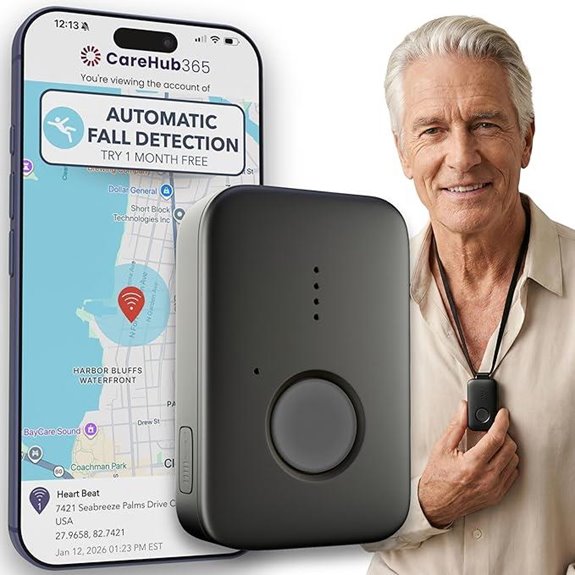 Medical Alert System for Seniors with Fall Detection & GPS