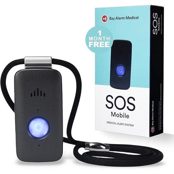 Bay Alarm Medical SOS Mobile GPS with Fall Detection for Seniors