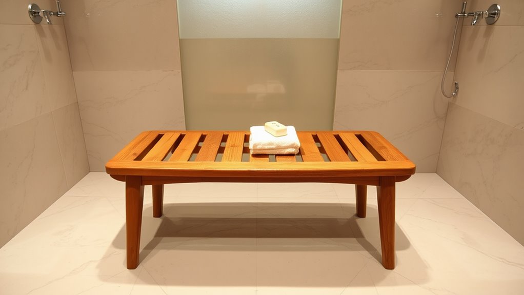 shower benches boost independence