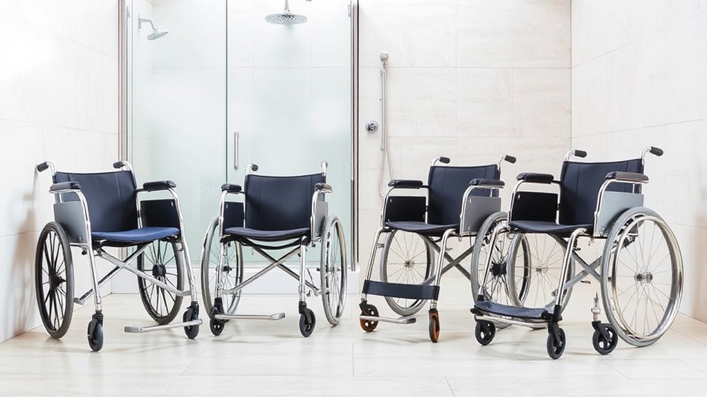 shower wheelchairs for amputees