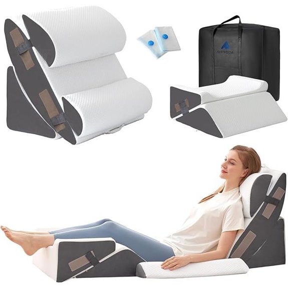 6PCS Wedge Pillow Set for Post-Surgery Recovery
