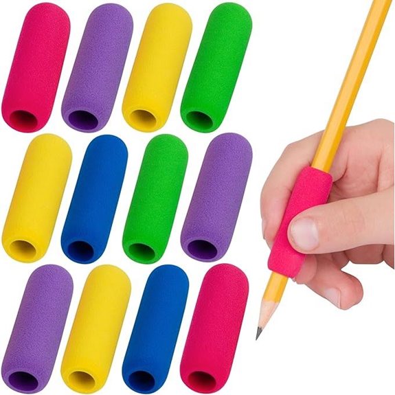The Pencil Grip Soft Foam Pencil Grips (12-Count)
