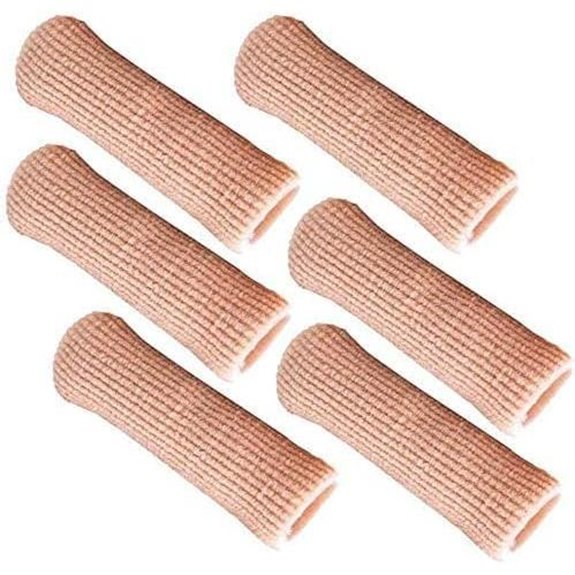 SOHLER Closed Toe Caps Finger Covers (6-Pack Medium)