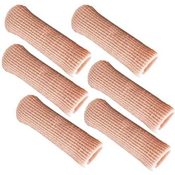SOHLER Closed Toe Cap Finger Protectors (6 Pack)