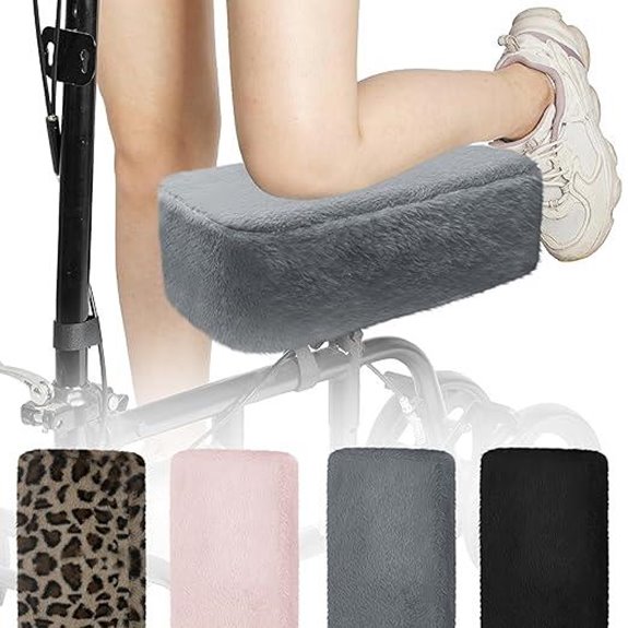 SPRING SEAON Knee Scooter Memory Foam Pad Cover