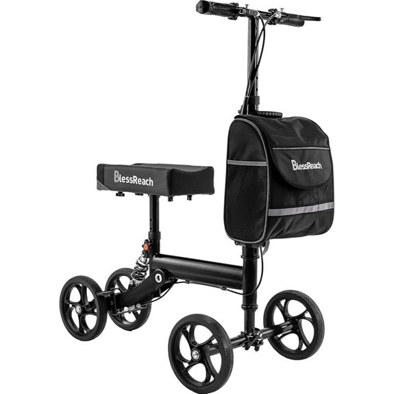 Steerable Knee Scooter Medical Walker for Adults (300 lbs)