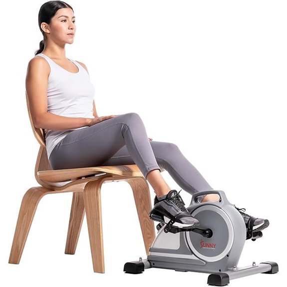Sunny Health & Fitness Smart Under-Desk Bike Exerciser
