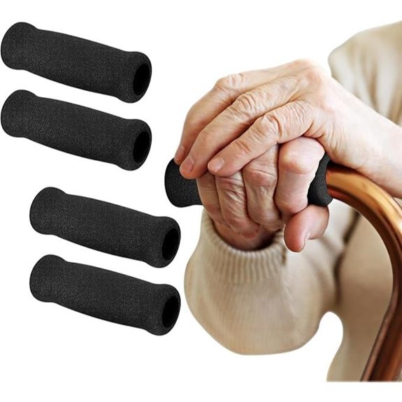 Supregear Non-Slip Foam Cane Grips (4-Pack)